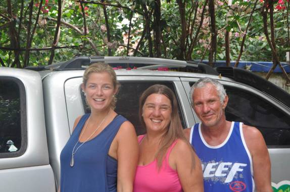 Com a Vanessa e o Ronaldo na Praia da Pipa - RN